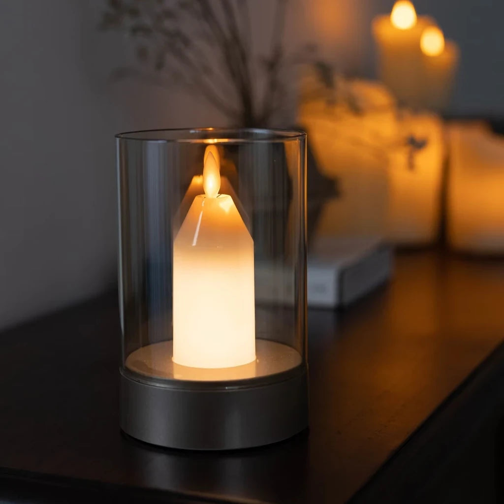 AuraFlame™ Gesture-Controlled Candle Lamp
