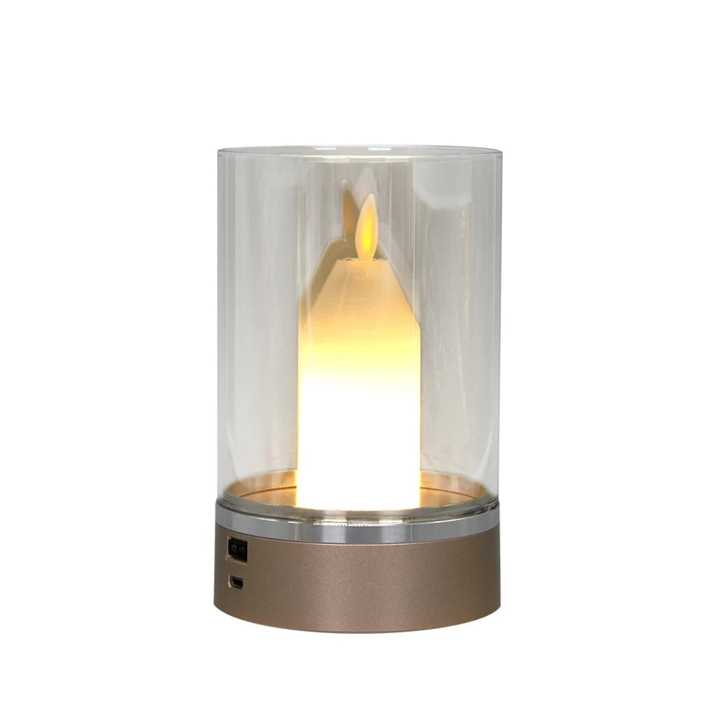AuraFlame™ Gesture-Controlled Candle Lamp