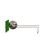 Gravity Balance Bookend with Acrylic Panel and Steel Ball