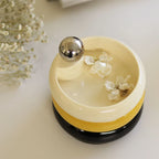 3-Tier Rotating Jewelry Organizer with Sphere Accent