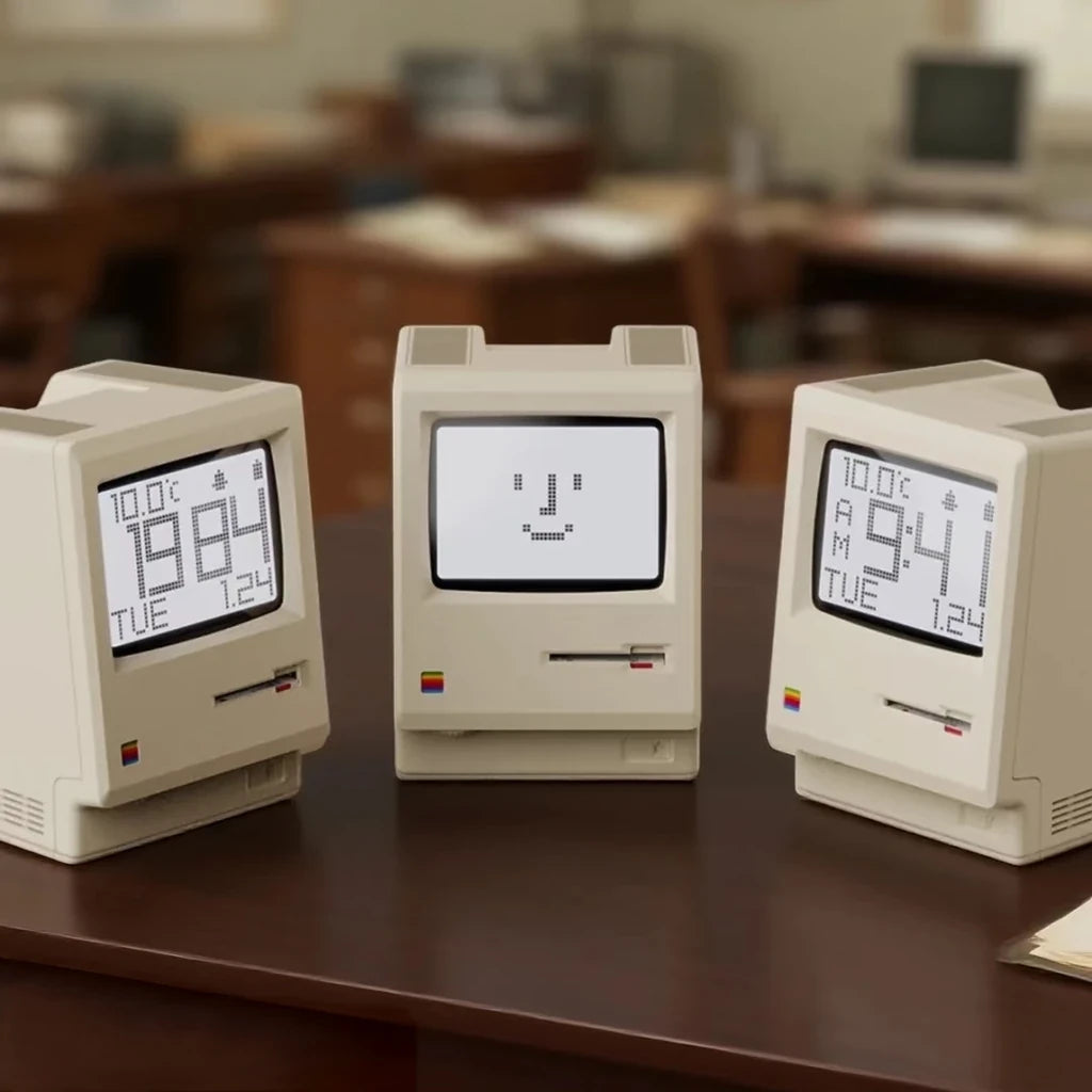 Maclock™ Playful Desktop Clock